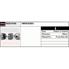 DC83446 DELCO REMY Тормозной суппорт