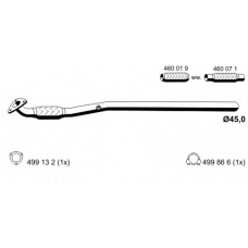 012515 ERNST Труба выхлопного газа