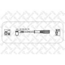 10-38156-SX STELLOX Комплект проводов зажигания