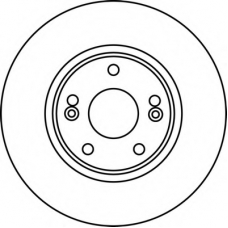 562182BC BENDIX Тормозной диск