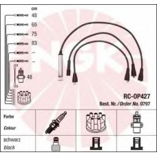 0797 NGK Комплект проводов зажигания