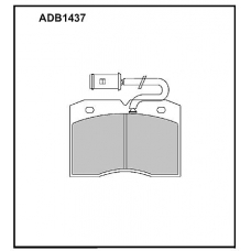 ADB1437 Allied Nippon Тормозные колодки