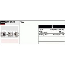 DC73328 DELCO REMY Тормозной суппорт