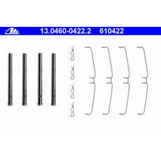 13.0460-0422.2 ATE Комплектующие, колодки дискового тормоза