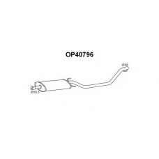 OP40796 VENEPORTE Предглушитель выхлопных газов