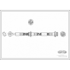 19033558 CORTECO Тормозной шланг