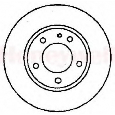 561161B BENDIX Тормозной диск