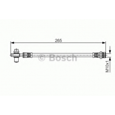 1 987 481 518 BOSCH Тормозной шланг