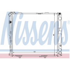 62696A NISSENS Радиатор, охлаждение двигателя