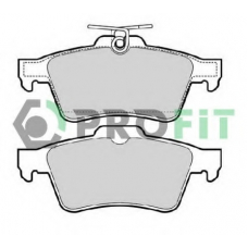 5000-1766 C PROFIT Комплект тормозных колодок, дисковый тормоз