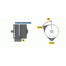 0 120 469 579 BOSCH Генератор