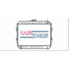 3500401 KUHLER SCHNEIDER Радиатор, охлаждение двигател