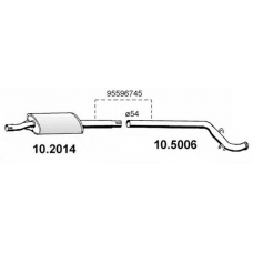 10.2014 ASSO Предглушитель выхлопных газов