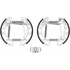 8DB 355 022-771 HELLA PAGID Комплект тормозных колодок