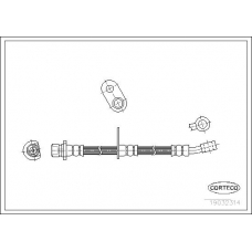 19032314 CORTECO Тормозной шланг