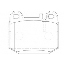 WBP23157A WAGNER LOCKHEED Комплект тормозных колодок, дисковый тормоз