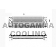 104488 AUTOGAMMA Интеркулер