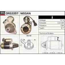 DRS3357 DELCO REMY Стартер