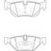 FD7198A NECTO Комплект тормозных колодок, дисковый тормоз