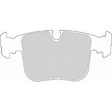 FD6671A NECTO Комплект тормозных колодок, дисковый тормоз