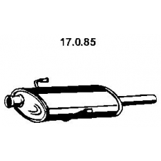 17.0.85 EBERSPACHER Средний глушитель выхлопных газов