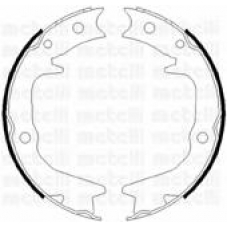 53-0265 METELLI Комплект тормозных колодок, стояночная тормозная с