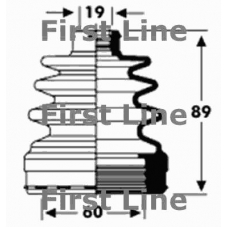 FCB2795 FIRST LINE Пыльник, приводной вал