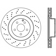 BDR2420.25 OPEN PARTS Тормозной диск