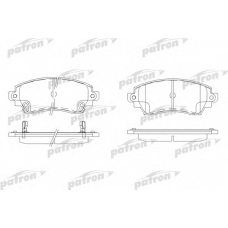 PBP1391 PATRON Комплект тормозных колодок, дисковый тормоз