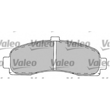 597148 VALEO Комплект тормозных колодок, дисковый тормоз