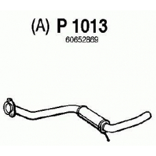 P1013 FENNO Средний глушитель выхлопных газов