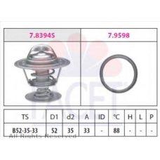 7.8394 FACET Термостат, охлаждающая жидкость