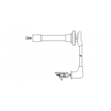 739/45 BREMI Провод зажигания