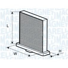350203062220 MAGNETI MARELLI Фильтр, воздух во внутренном пространстве