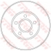 DF4277 TRW Тормозной диск
