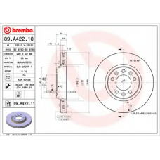 BS 8760 BRECO Тормозной диск