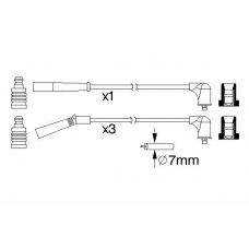 0 986 357 215 BOSCH Комплект проводов зажигания