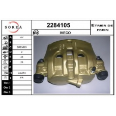 2284105 EAI Тормозной суппорт