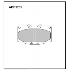ADB3765 Allied Nippon Тормозные колодки