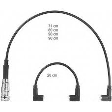 ZEF408 BERU Комплект проводов зажигания