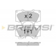 BP3139 BREMSI Комплект тормозных колодок, дисковый тормоз