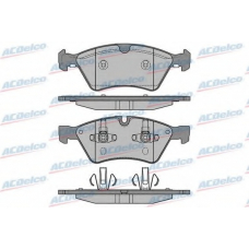 AC858781D AC Delco Комплект тормозных колодок, дисковый тормоз