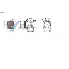 UVK045 AVA Компрессор, кондиционер