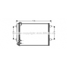 VWA5225D AVA Конденсатор, кондиционер