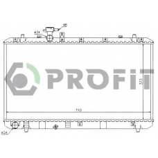 PR 7052N2 PROFIT Радиатор, охлаждение двигателя