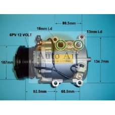 14-0325 AUTO AIR GLOUCESTER Компрессор, кондиционер