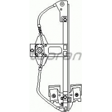 103 157 TOPRAN Подъемное устройство для окон