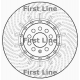 FBD1713 FIRST LINE Тормозной диск