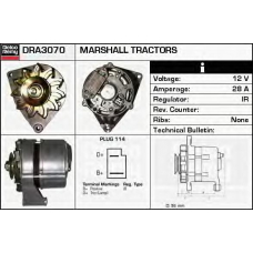 DRA3070 DELCO REMY Генератор