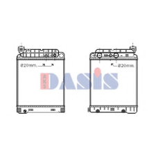 130008N AKS DASIS Радиатор, охлаждение двигателя